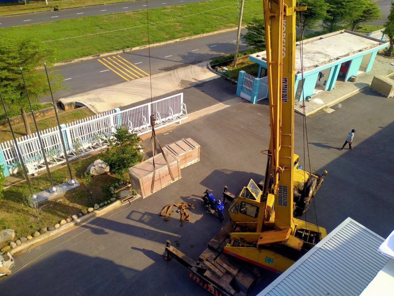 Vận chuyển thiết bị lắp đặt
